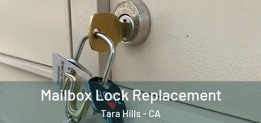  Mailbox Lock Replacement Tara Hills - CA